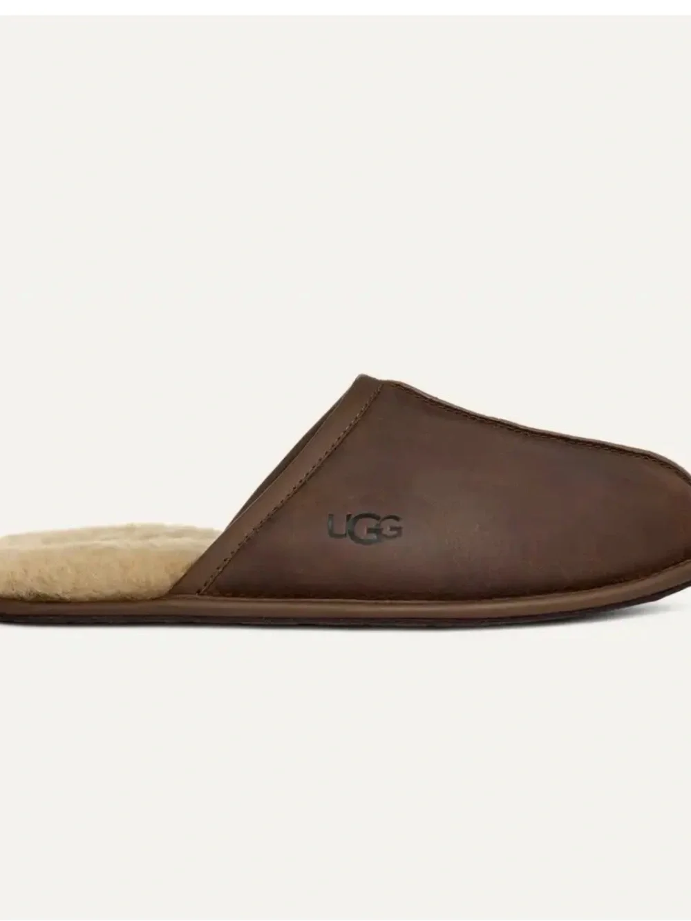 UGG Men’s Chocolate Brown Scuff Slip On